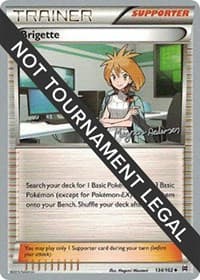 Brigette - 2018 (Magnus Pedersen) — World Championship Decks 134 Pokémon card