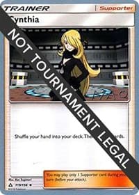 Cynthia - 2018 (Naohito Inoue) — World Championship Decks 119 Pokémon card