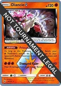 Diancie Prism Star - 2018 (Naohito Inoue) — World Championship Decks 74 Pokémon card