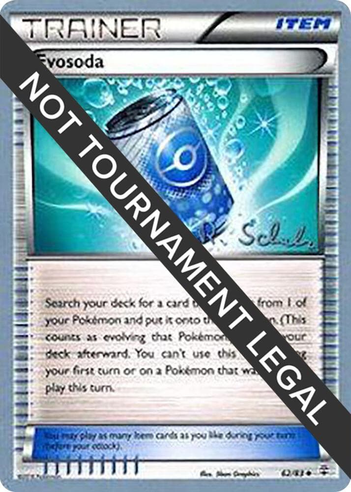 Evosoda - 2018 (Robin Schulz) — World Championship Decks 62 Pokémon card