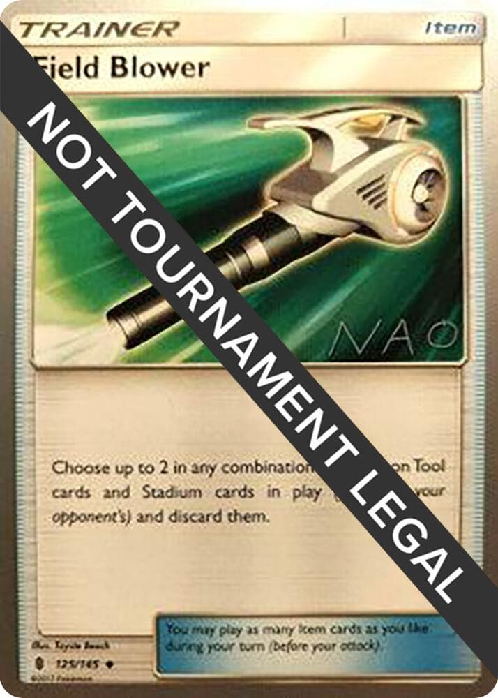 Field Blower - 2018 (Naohito Inoue) — World Championship Decks 125 Pokémon card