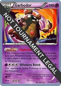 Garbodor (57) - 2018 (Magnus Pedersen) — World Championship Decks 57 Pokémon card