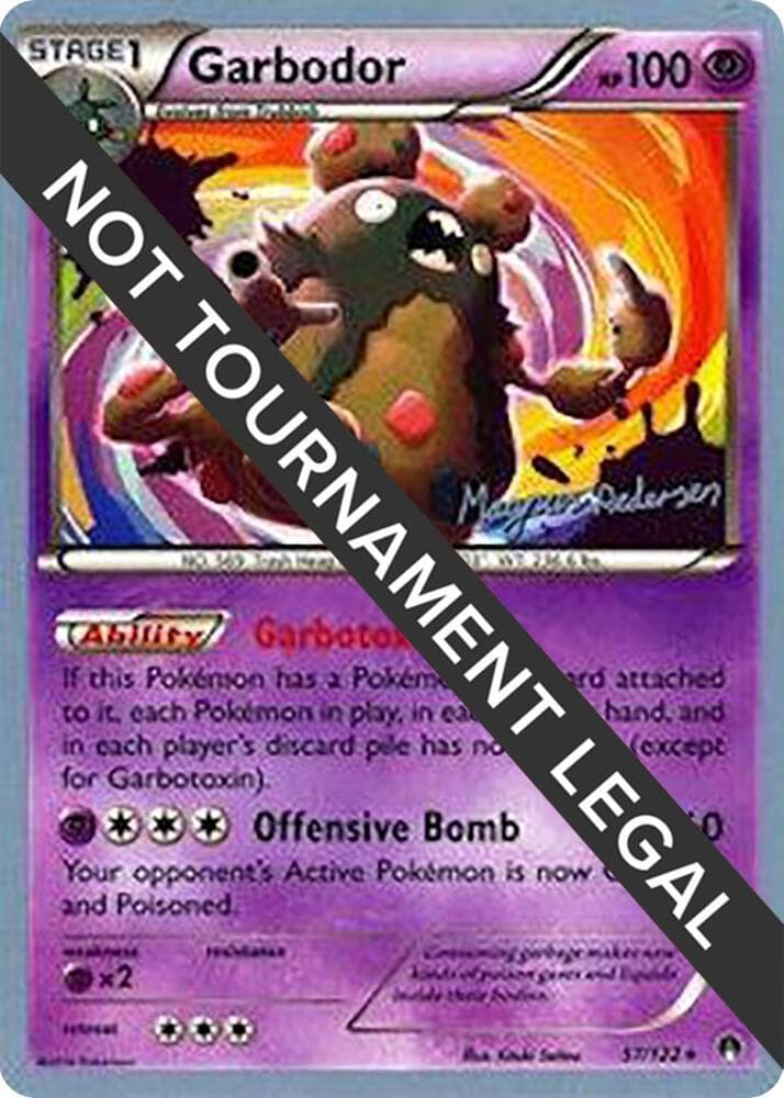 Garbodor (57) - 2018 (Magnus Pedersen) — World Championship Decks 57 Pokémon card
