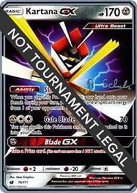 Kartana GX - 2018 (Robin Schulz) — World Championship Decks 70