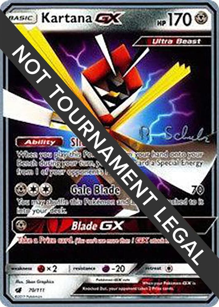 Kartana GX - 2018 (Robin Schulz) — World Championship Decks 70 Pokémon card