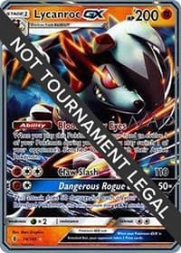 Lycanroc GX - 2018 (Naohito Inoue) — World Championship Decks 74 Pokémon card