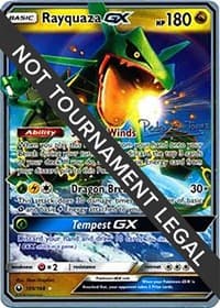 Rayquaza GX - 2018 (Pedro Eugenio Torres) — World Championship Decks 109 Pokémon card