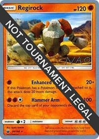 Regirock - 2018 (Naohito Inoue) — World Championship Decks 80 Pokémon card