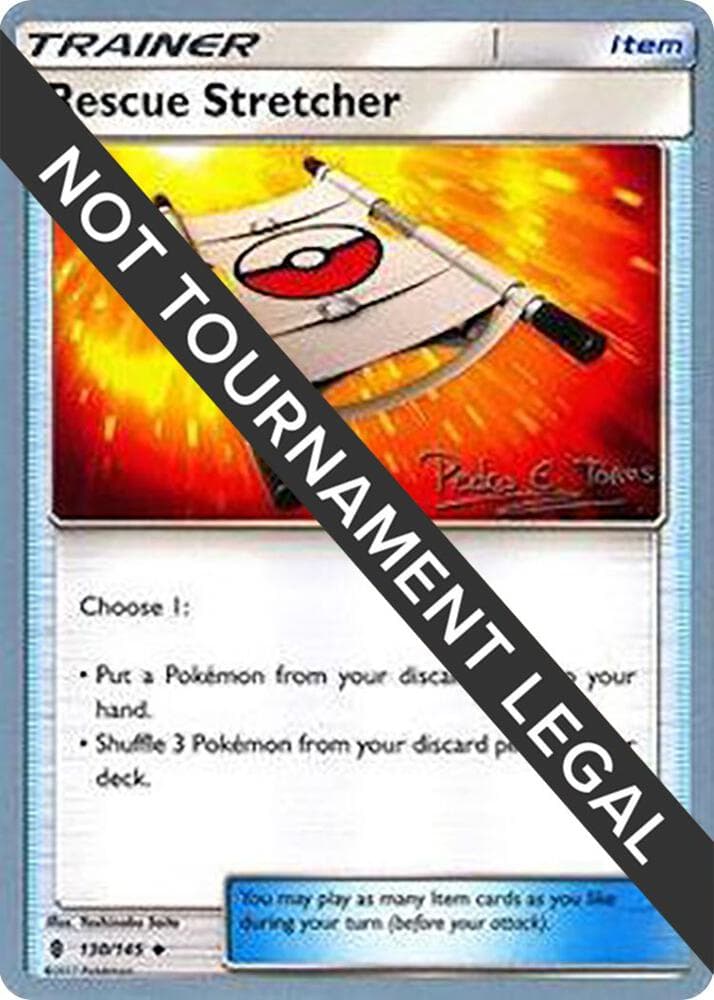 Rescue Stretcher - 2018 (Pedro Eugenio Torres) — World Championship Decks 130 Pokémon card