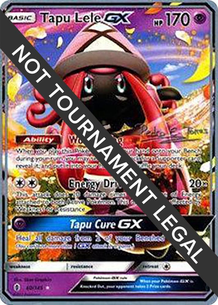 Tapu Lele GX - 2018 (Pedro Eugenio Torres) — World Championship Decks 60 Pokémon card