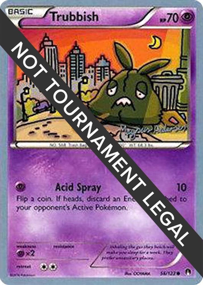Trubbish - 2018 (Magnus Pedersen) — World Championship Decks 56 Pokémon card