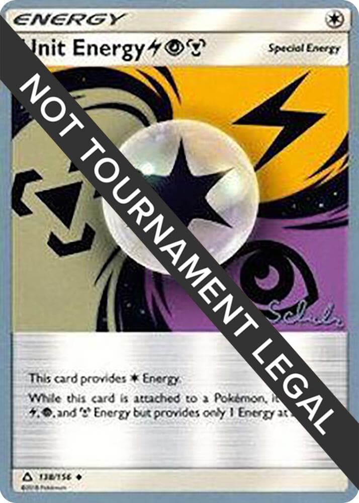Unit Energy LPM - 2018 (Robin Schulz) — World Championship Decks 138 Pokémon card