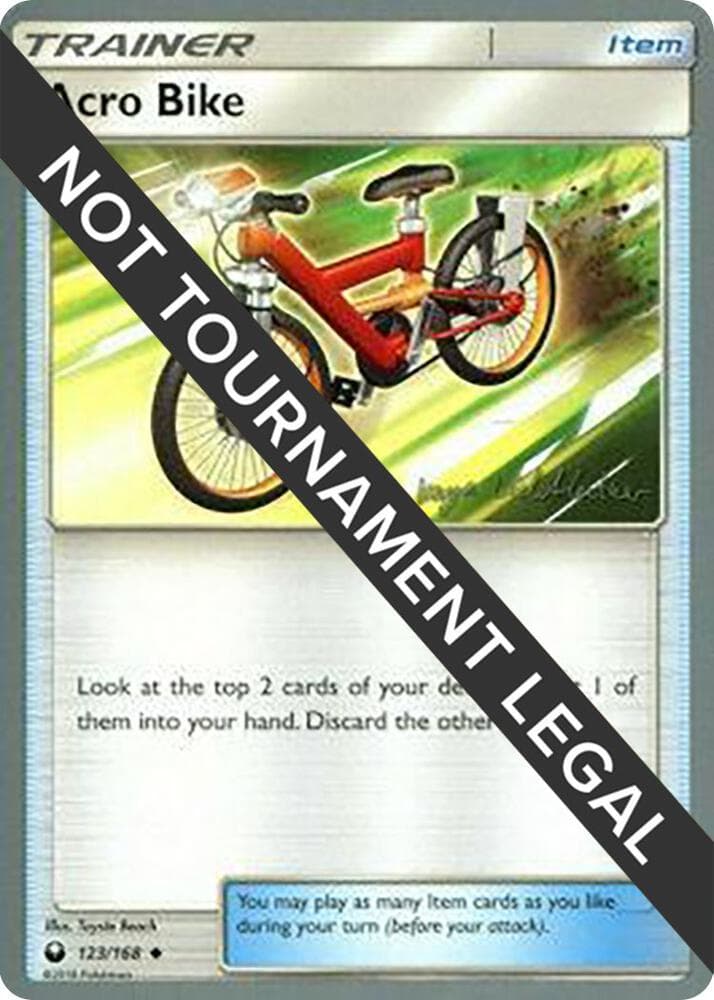 Acro Bike - 2019 (Kaya Lichtleitner) — World Championship Decks 123 Pokémon card