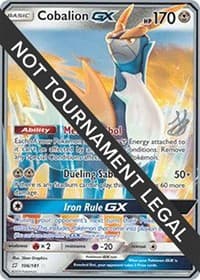 Cobalion GX - 2019 (Henry Brand) — World Championship Decks 106