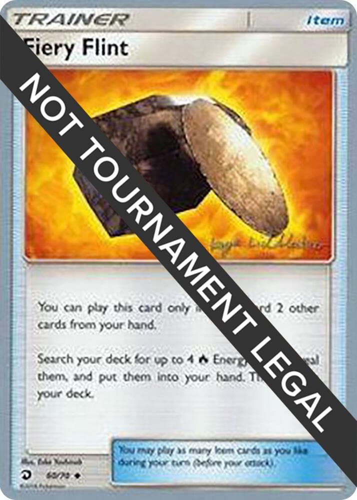Fiery Flint - 2019 (Kaya Lichtleitner) — World Championship Decks 60 Pokémon card
