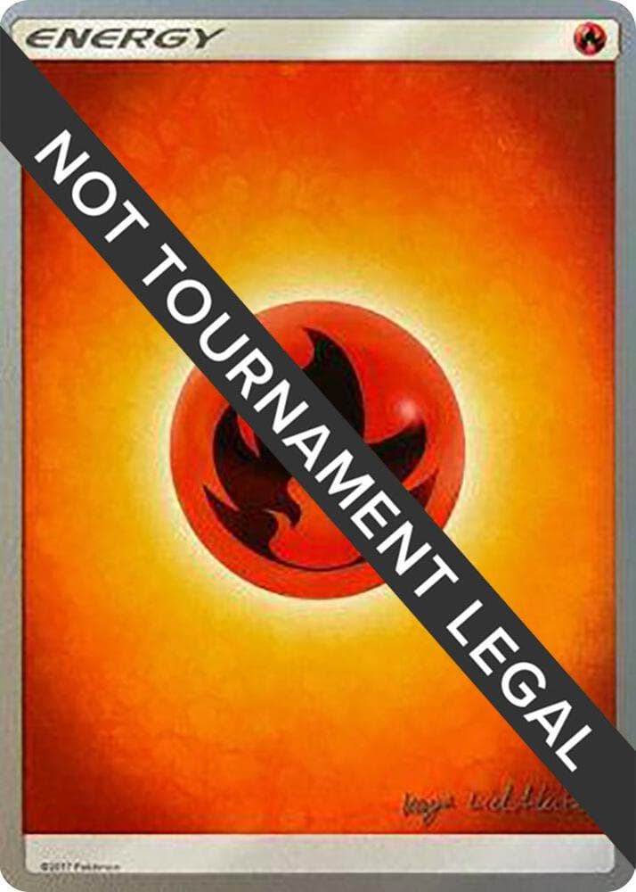 Fire Energy - 2019 (Kaya Lichtleitner) — World Championship Decks p482063 Pokémon card