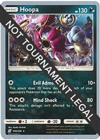 Hoopa - 2019 (Haruki Miyamoto) — World Championship Decks 140 Pokémon card
