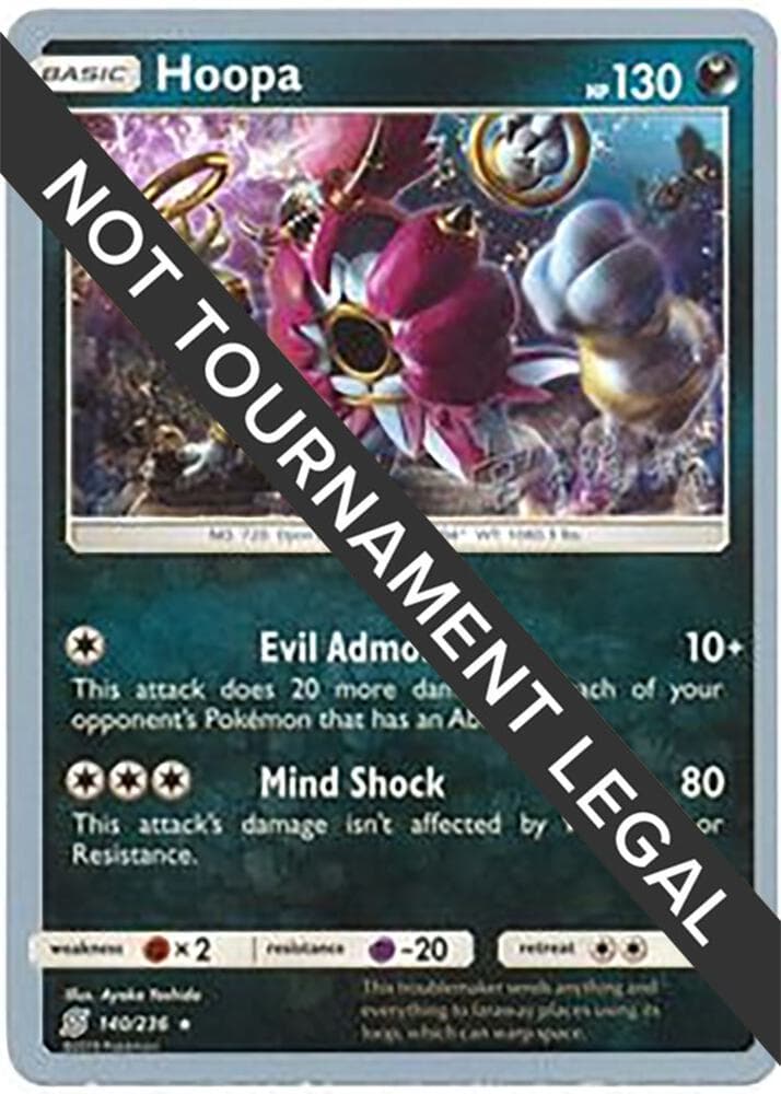 Hoopa - 2019 (Haruki Miyamoto) — World Championship Decks 140 Pokémon card