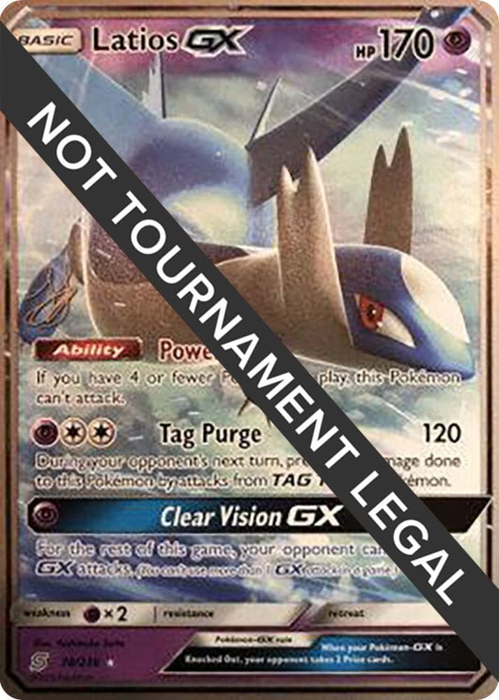 Latios GX - 2019 (Henry Brand) — World Championship Decks 78 Pokémon card