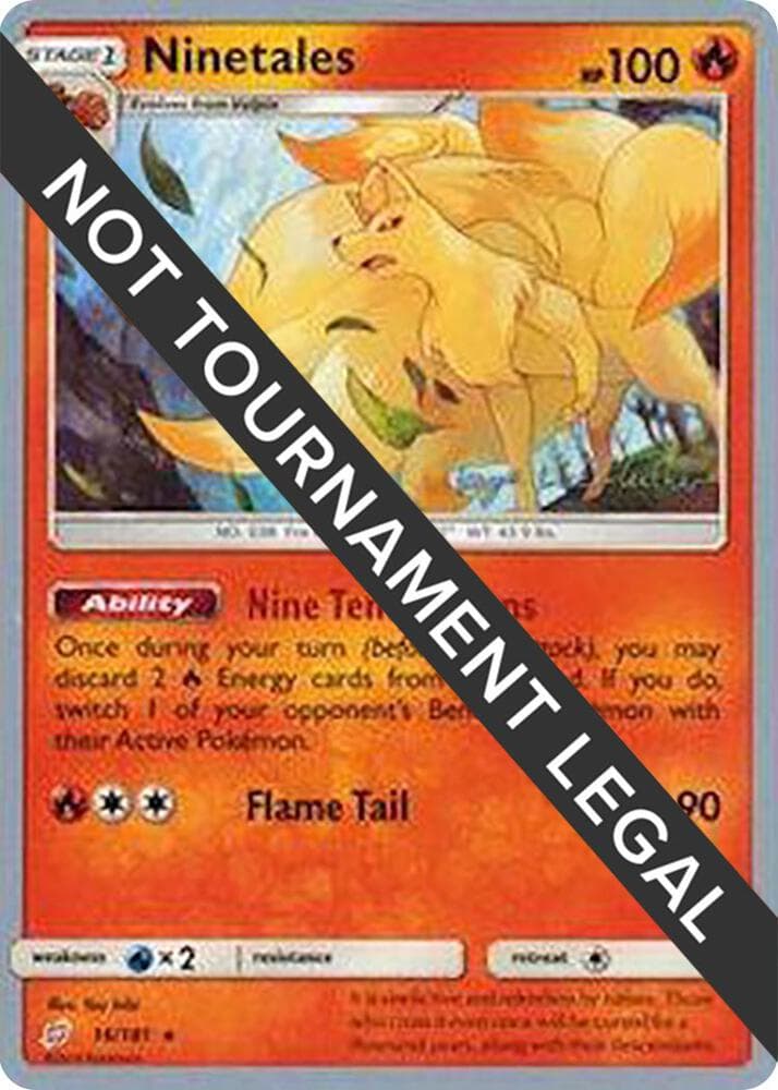 Ninetales - 2019 (Kaya Lichtleitner) — World Championship Decks 16 Pokémon card