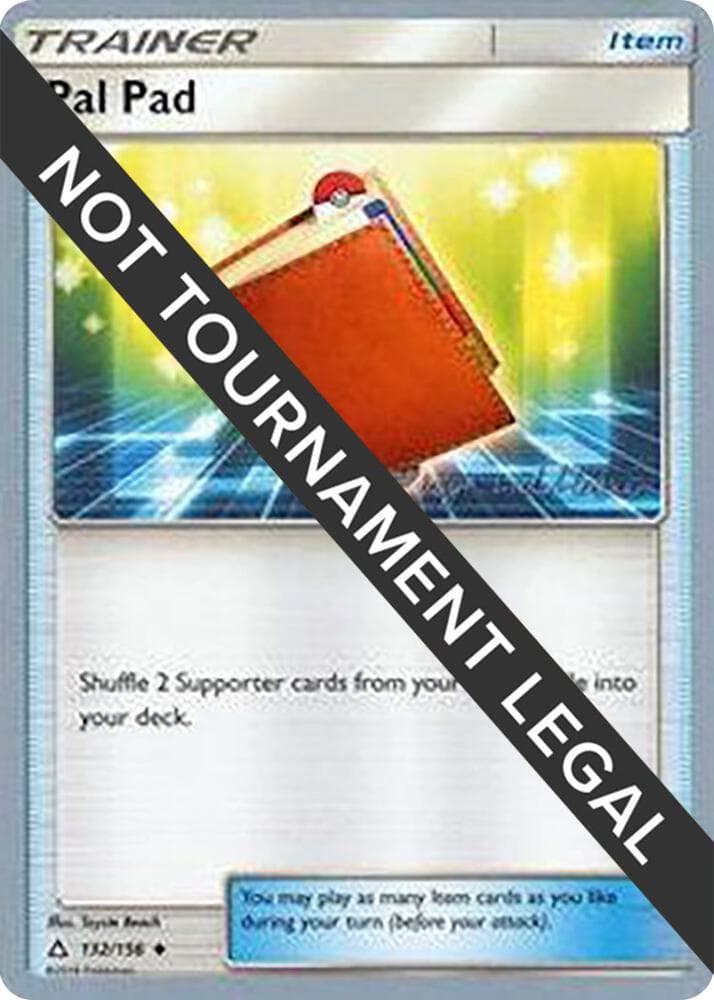 Pal Pad - 2019 (Kaya Lichtleitner) — World Championship Decks 132 Pokémon card