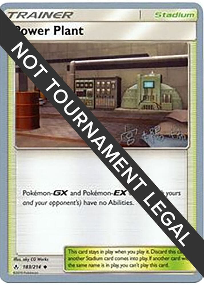 Power Plant - 2019 (Haruki Miyamoto) — World Championship Decks 183 Pokémon card