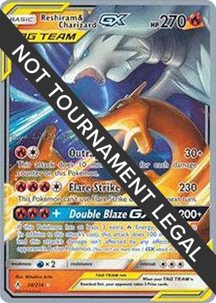 Reshiram & Charizard GX - 2019 (Kaya Lichtleitner) — World Championship Decks 20 Pokémon card