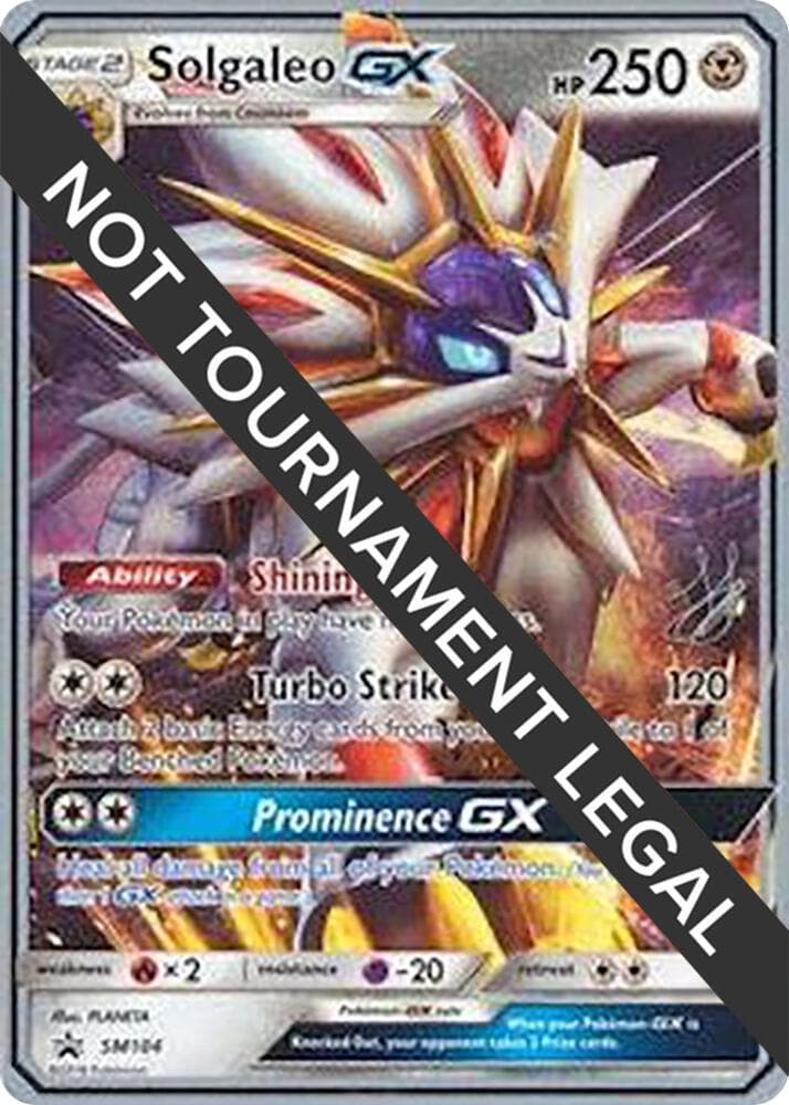 Solgaleo GX - 2019 (Henry Brand) — World Championship Decks SM104 Pokémon card