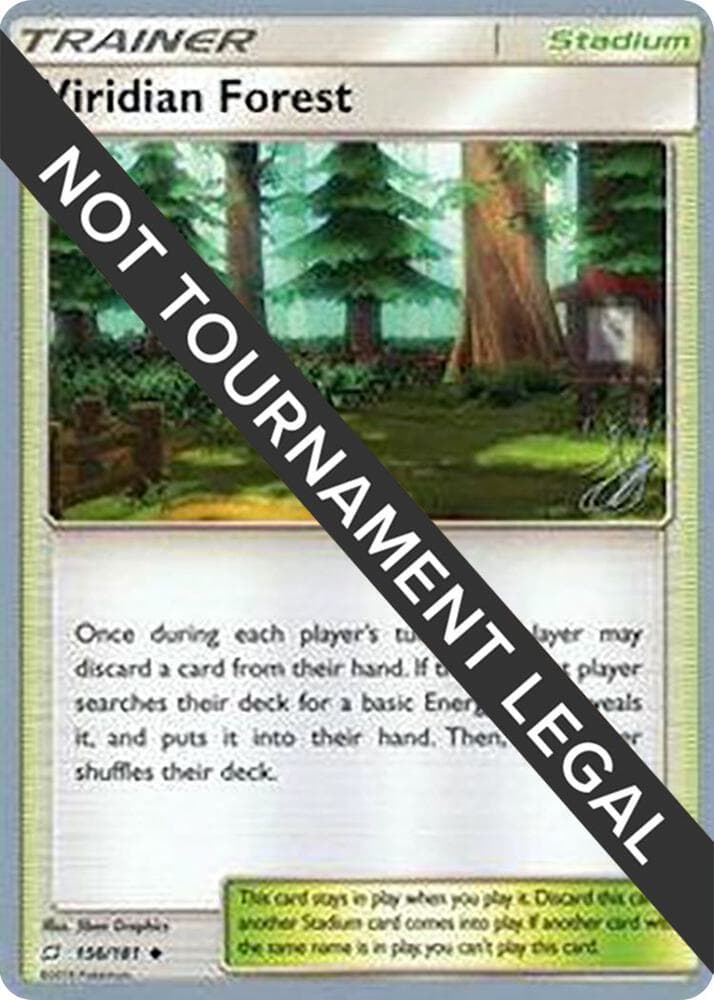 Viridian Forest - 2019 (Henry Brand) — World Championship Decks 156 Pokémon card