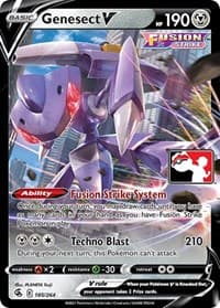 Genesect V — Prize Pack Series Cards 185 Pokémon card