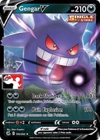 Gengar V — Prize Pack Series Cards 156