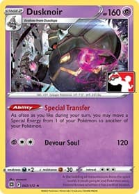 Dusknoir — Prize Pack Series Cards 62
