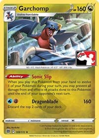 Garchomp — Prize Pack Series Cards 109 Pokémon card