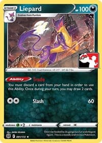 Liepard — Prize Pack Series Cards 91