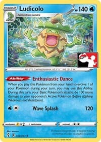 Ludicolo — Prize Pack Series Cards 34 Pokémon card
