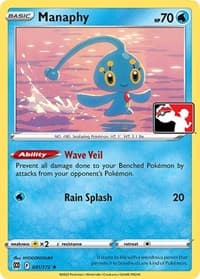 Manaphy — Prize Pack Series Cards 41