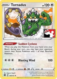 Tornadus — Prize Pack Series Cards 126