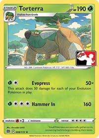 Torterra — Prize Pack Series Cards 8