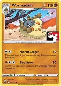 Wormadam — Prize Pack Series Cards 77