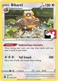 Bibarel — Prize Pack Series Cards 121