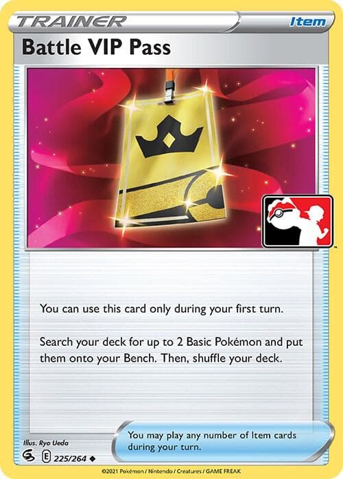 Battle VIP Pass — Prize Pack Series Cards 225 Pokémon card