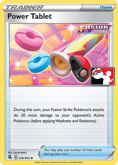 Power Tablet — Prize Pack Series Cards 236 Pokémon card
