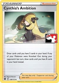 Cynthia's Ambition — Prize Pack Series Cards 138