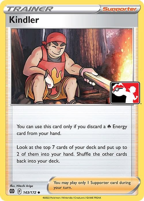 Kindler — Prize Pack Series Cards 143 Pokémon card
