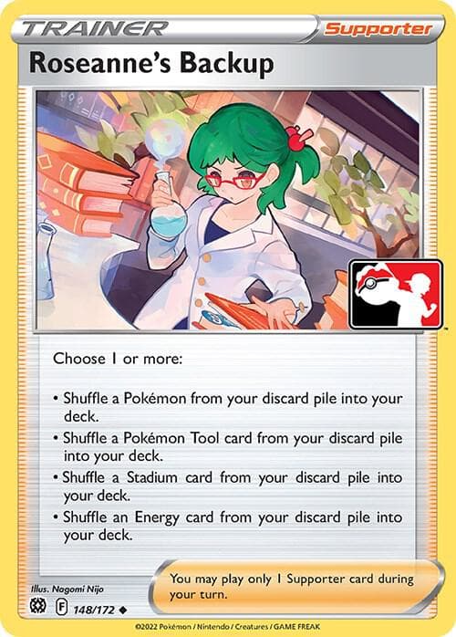 Roseanne's Backup — Prize Pack Series Cards 148 Pokémon card