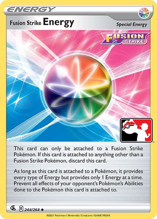 Fusion Strike Energy — Prize Pack Series Cards 244 Pokémon card