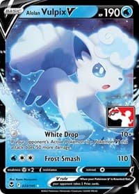 Alolan Vulpix V — Prize Pack Series Cards 33