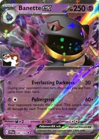 Banette ex — Prize Pack Series Cards 88 Pokémon card