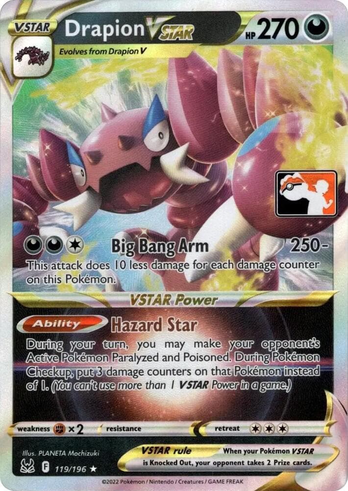 Drapion VSTAR — Prize Pack Series Cards 119 Pokémon card