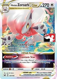 Hisuian Zoroark VSTAR — Prize Pack Series Cards 147 Pokémon card